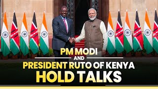 LIVE: PM Modi and President Ruto of Kenya hold talks at Hyderabad House