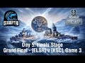 World of Warships - King of the Sea XV - Day 5: Regional Finals - Grand Final: ELSR v KSC, Game 3