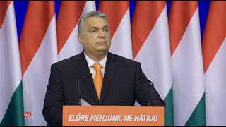 Orbán Viktor miniszterelnök évértékelő beszéde