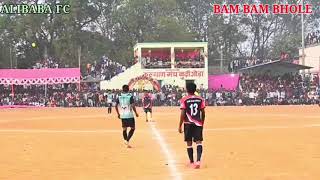 BOM BOM BHOLE FC  🆚️  ALIBABA FC || BUDIGODA KALYAN  MANCH || CHAKRADHARPUR [ JHARKHAND  ]🔰