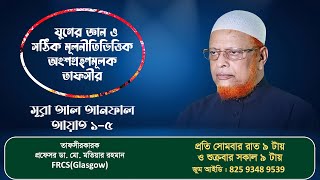 যুগের জ্ঞান ও সঠিক মূলনীতিভিত্তিক তাফসীর- সূরা আল আনফাল (1-5 আয়াত) প্রফেসর ডা. মো.মতিয়ার রহমান