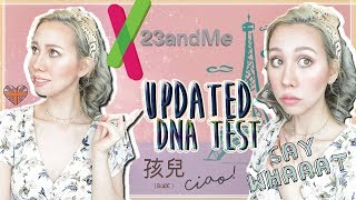 MY DNA RESULTS AFTER MY DAD TOOK THE TEST (updated)🤔🧬 | half European/ half Asian