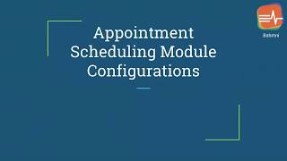 Part 4 - Appointment Scheduling - Implementer Guide