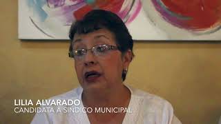 Lilia Alvarado Candidata a Sindico