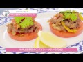 牛肉と夏野菜のスパイシーサラダ