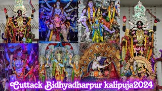 Cuttack Bidhyadharpur kali Puja 2024 | କଟକ ବିଦ୍ୟାଧରପୁର କାଳୀ ପୂଜା ୨୦୨୪