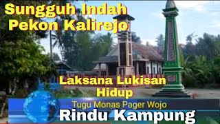 Keindahan Kampung ini Sungguh Menakjubkan.Pekon Kalirejo Kecamtan Wonosobo Tanggamus