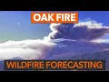 Update and Forecast for the Oak Fire in Mariposa County