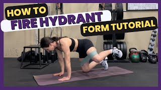 Mini Band Fire Hydrant Form | Build Gluteus Medius Strength