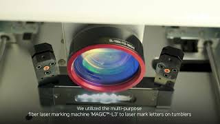 [MAGIC-L3] Cup holder laser marking using MAGIC-L3