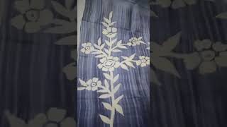 HAND PRINTED MALVARI SILK SAREE | PITAMBARI KOSA SAREE