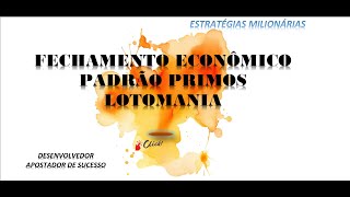 FECHAMENTO EXTREMAMENTE FORTE E ECONOMICO PARA LOTOMANIA