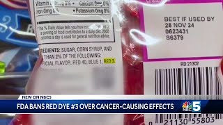 Local doctor weighs in on Red Dye 3 ban