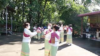 รำแก้บนหลวงพ่อทรัพย์พรหมปัญญา ซ้อมครั้งที่ 1