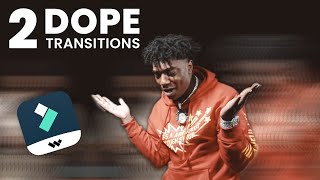 2 DOPE Music Video Transitions (Wondershare Filmora Tutorial)