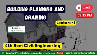 Building Planning \u0026 Drawing(L-1) || 4th Semester Civil Engg. || SBTE Bihar Polytechnic