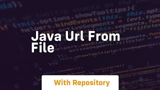 java url from file