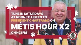 MMF President David Chartrand on Métis Hour x2 with Naomi Clarke January 25, 2025