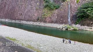 南紀 古座川一枚岩