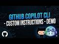 GitHub Copilot CLI - Custom Instructions - Demo