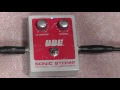 BBE Sonic Maximizer Guitar Pedal Sound Demo