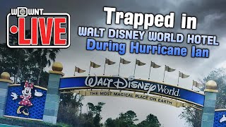 🔴LIVE Staying in a Walt Disney World Hotel During Hurricane Ian with Tom