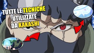 TUTTE LE TECNICHE UTILIZZATE DA KAKASHI HATAKE