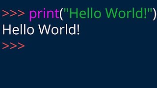 Printing Hello World in Python using Visual Studio