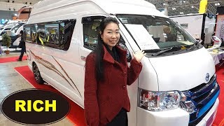 救急車がベースのキャンピングカー？！ロータスRVセールスのRICH（リチ）