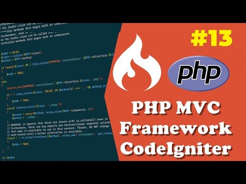 Codeigniter Php Mvc Tutorial For Beginners 13 Youtube
