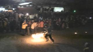 熊本の宮祭 No.１～「御前迎え（火振神事）」阿蘇神社