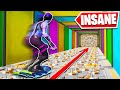 This 100 LEVEL Deathrun Is INSANE... *FUN* (Fortnite Creative)