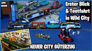 Besser als der alte 2018 Güterzug? ☆ LEGO City Güterzug 60336 ☆ NEU 2022 ☆ Review & Testfahrt