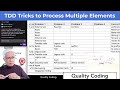 TDD Tricks to Process Elements into an Array in Swift (Live Coding)