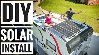 Camper Solar Setup Tutorial - How to Solar Power your RV, Camper Van, & Truck Camper