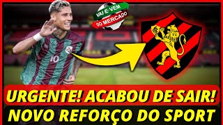 💣🚨Acabou de Sair! Sport Acerta Contratação de Destaque da Copinha! Últimas Notícias do Sport Recife