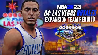 I GOT HIRED IN 04' TO REBUID THE NEWEST EXPANSION TEAM IN LAS VEGAS (NBA 2K23 PS5 MYNBA ERAS EP.1) 🌴