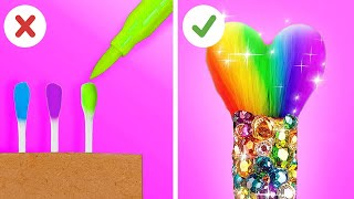 Rich vs Poor vs Giga Rich Kids 💸 Parenting Hacks, Expensive vs DIY Ideas by 123 GO! 😄🎨