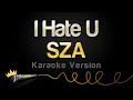 SZA - I Hate U (Karaoke Version)