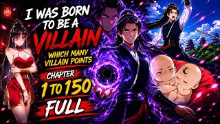 [CH 01-150 ] ✨I was Born to be a villain 😈// I get villain points by troubling people 💀#manhwa