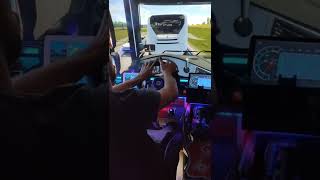 Euro truck simulator 2 Logitech g27 #eurotrucksimulator2  #youtubeshorts  #projectcars3