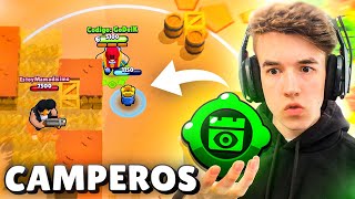 CAZACAMPEROS CON EL GADGET de GROM en BRAWL STARS