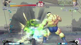 Hagejin (Zangief) vs Nagai Minoru (Guile) - USF4 *60fps/1080p*