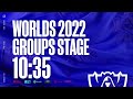 粵語 英雄聯盟 2022 世界大賽小組賽 day 6 英雄聯盟世界大賽 2022