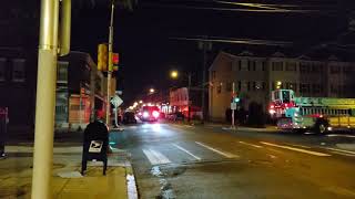 PFD Ladders 20 & 180 Responding