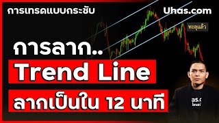 ลาก Trend Line เป็นใน 12 นาที สอนการลากเทรนไลน์