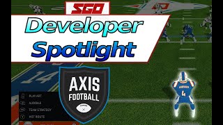 Developer Spotlight: Axis Football 19 | Microtransactions, Licensing, Franchise Mode | SGO