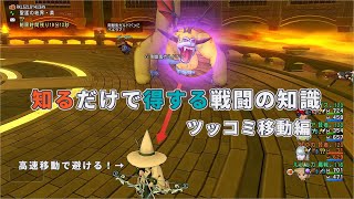 【DQX】知るだけで得する戦闘の知識 ツッコミ移動編 【ドラクエ10】