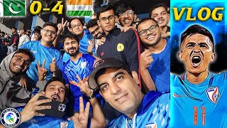 1st MATCH VLOG: INDIA 4-0 PAKISTAN! SAFF CHAMPIONSHIP HIGHLIGHTS! HATTRICK HERO CHHETRI: GOAT!