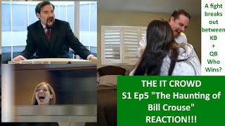 Americans React | THE IT CROWD | The Haunting of Bill Crouse Season 1 Episode 5 | REACTION